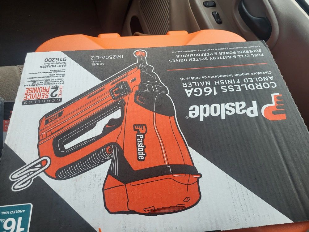 Paslode Finish Nail Gun