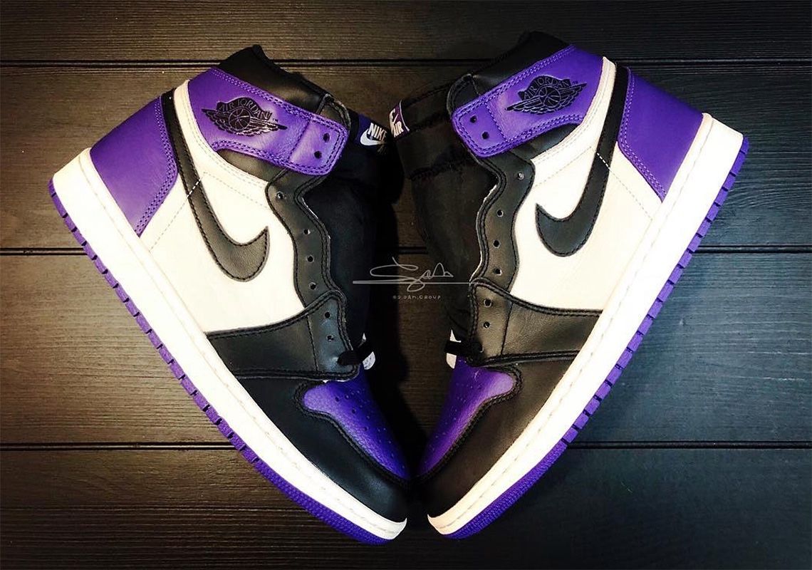 Retro 1 Court Purple 1.0 size 8