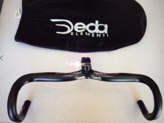 carbon deda stem and handlebar