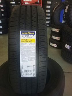235/65/17 Goodyear tires