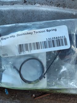 Klr Doohickey Torsion Spring