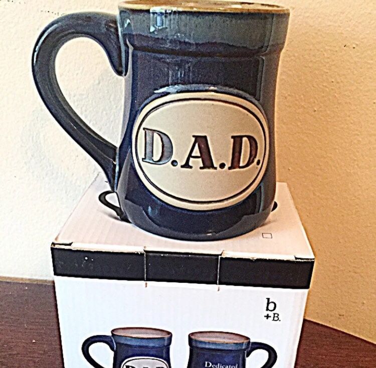 Christmas - DAD Acronym Mug (Blue)