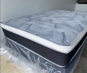 Full Euro Bamboo Pillow Top!!