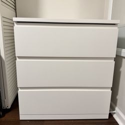 White Dresser From IKEA