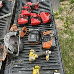 Milwaukee Dewalt Ridgid