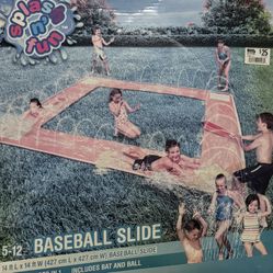 Baseball Water Slide