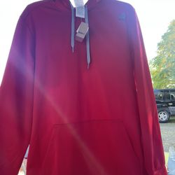 Red Reebok Hoodie 