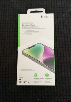 Belkin Tempered Glass Screen Protector for iPhone 14/13/13Pro