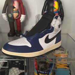 Air Jordan 1 Retro High OG Rare Air Deep Royal Blue Size 12