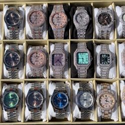 Bustdown Iced Out Watches
