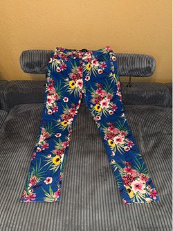 Floral pants size 13/14 Juniors