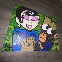 Dial M & Honeydew Custom Painting