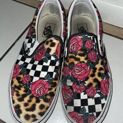Vans Slip Ons Size 9.5 Mens 