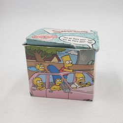 Vintage Simpsons Talking Wrist Watch "Are we there yet?" 2002 Burger King w/ Box