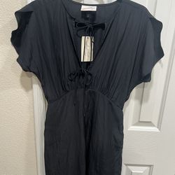 Universal Thread Black Dress w/ Tie Accents