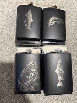 32 stainless steel flasks (brand new)
