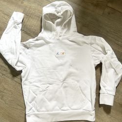 Kith x Adidas 2025 white logo hoodie size S