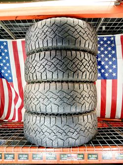 4 Used Tires LT275/65R18 GOODYEAR WRANGLER DURATRAC KEVLAR ALL TERRAIN OFF-ROAD JEEP TRUCK 275 65 18
