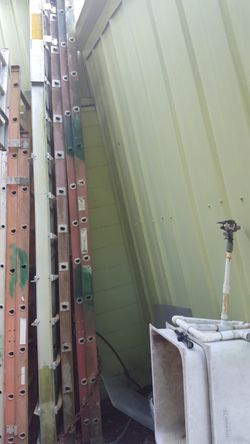 Fiberglass Ladders - $60 Each, or Best Offer.