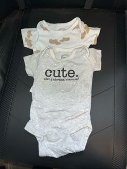 2 Wonder Nation Newborn Short Sleeve