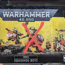 Squighog Boyz Minus Nob Warhammer 40K 