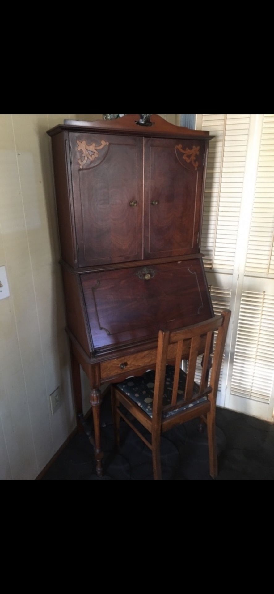 Antique Cabinet Desk