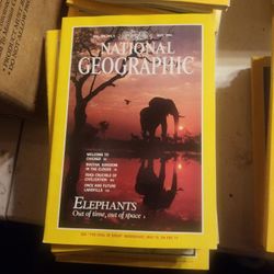 National Geographic Magazines 