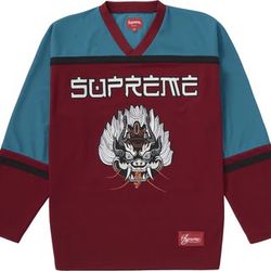 Supreme Demon Hockey Jersey, Medium FW21