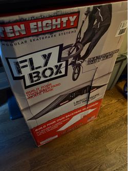 Ten Eighty Flybox Ramp for skating and bikes