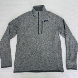 Patagonia Better Sweater 1/4 Zip Fleece Pullover - Men’s Small