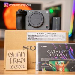Sony fx30 cinema camera
