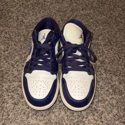 purple jordan’s 