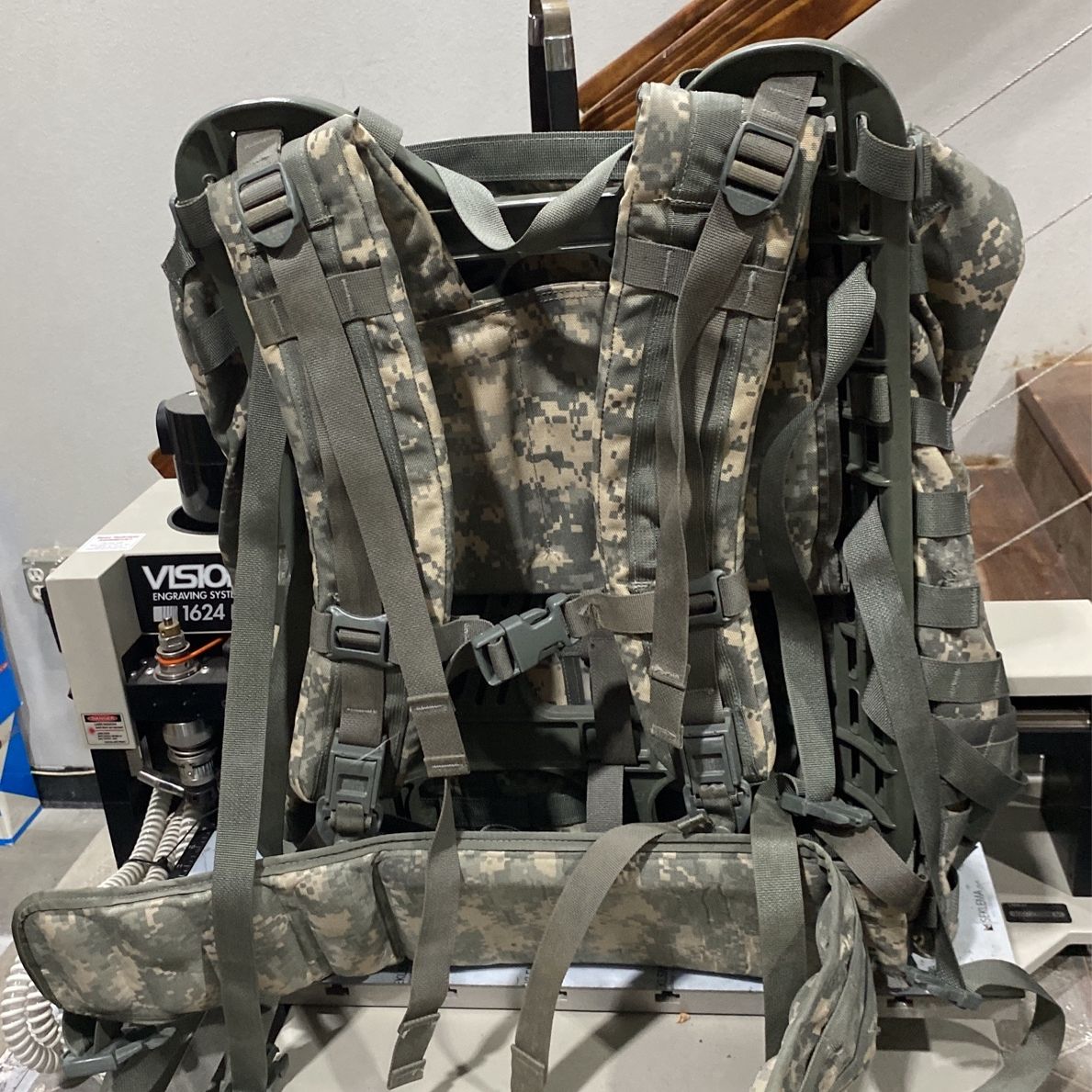 USGI ACU Digital Camo Large Rucksacks Complete Kit