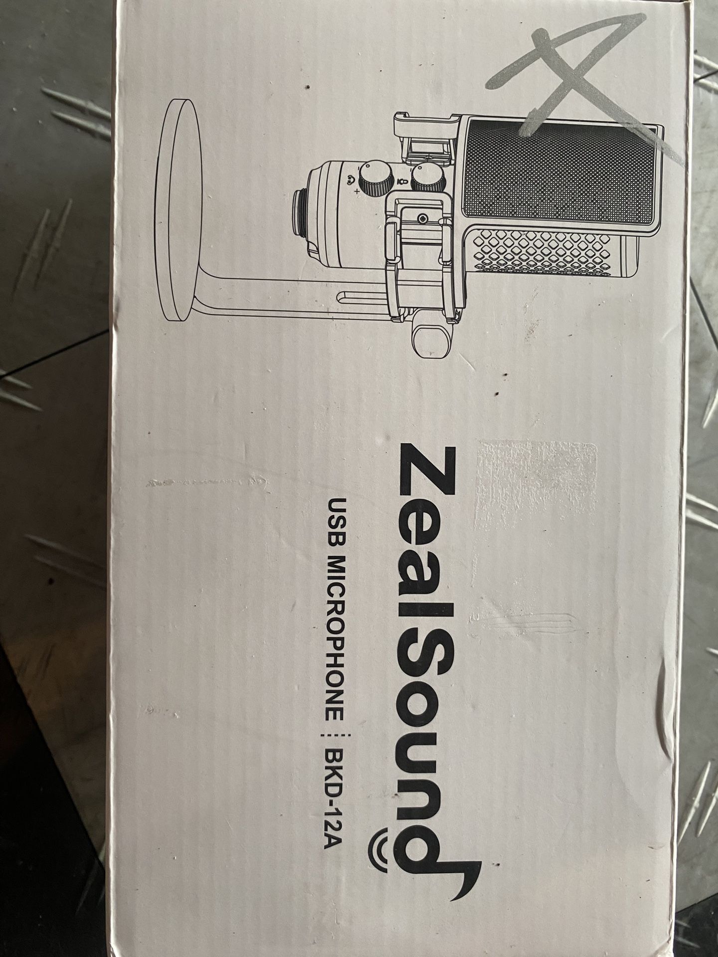 ZealSound Gaming USB Microphone For iphone Phone PC Metal Microphones BKD-12A