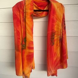 Bathing suit covers Sarongs  Tie Dye Orange 