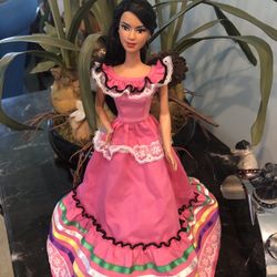 Mexico Barbie Dolls Of the world Doll 