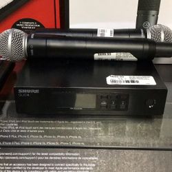 Shure QLXD4 Wireless Mic Set Receiver W/J50A Mic