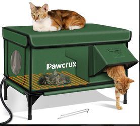 Waterproof Heated Cat bed