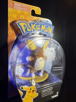 Pokémon Alolan Raichu Action Figure *NIB*