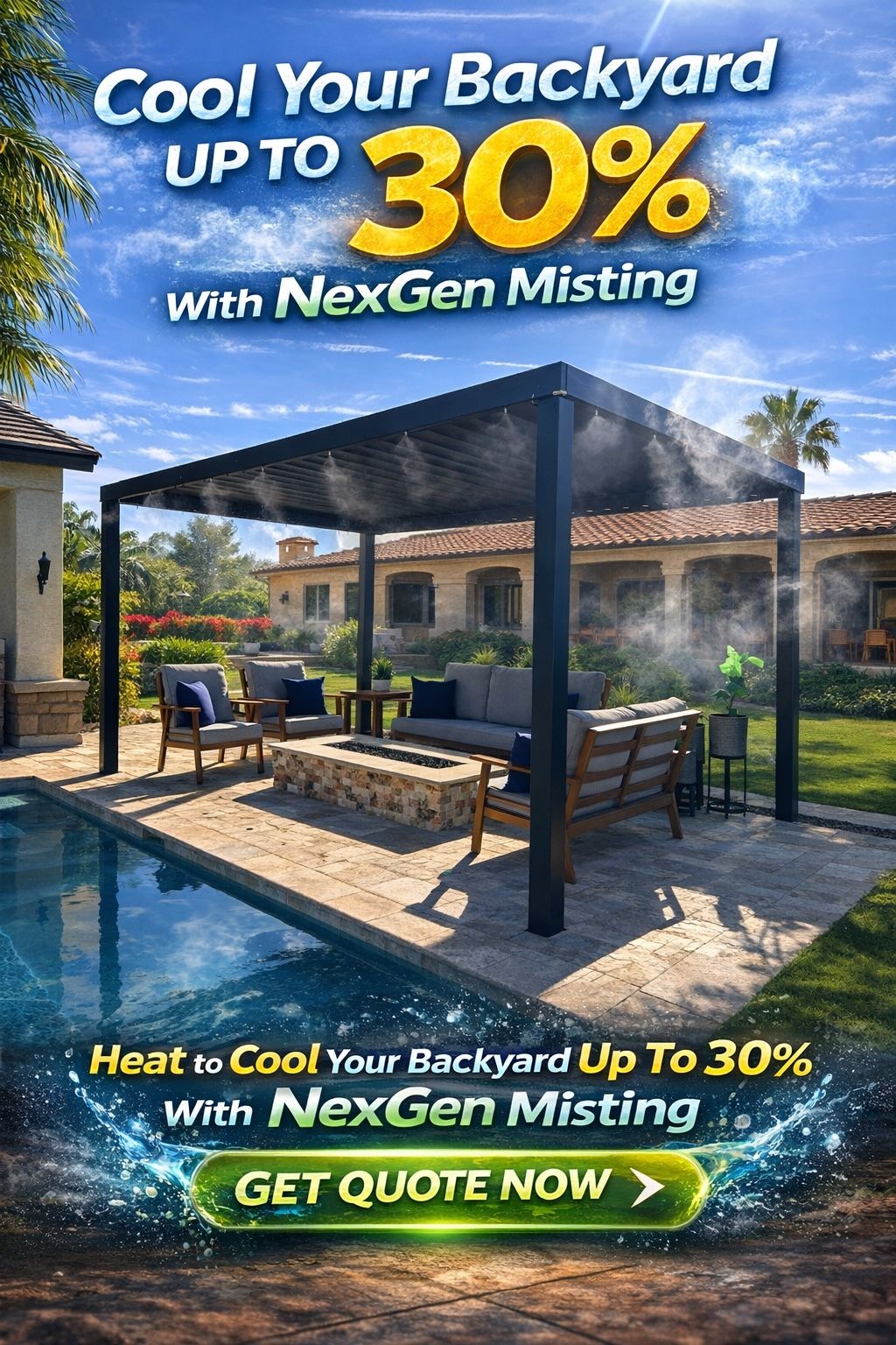 patio mist system