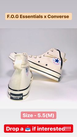 Fear Of God Essentials x Converse