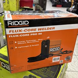 RIDGID 90 Amp, 120-Volt, Flux Core, Welder Feed Welder (No Regulator)
