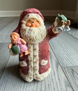 Vintage Home Interiors Santa Claus Figurine