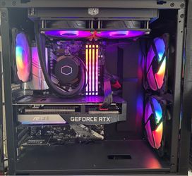 RTX 3060 Ti 8GB | Ryzen 7 5700X | 64GB RGB RAM | 1TB NVMe Gaming PC