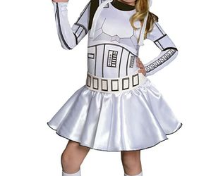 Halloween Costume Girls Size Large Stormtrooper Outfit