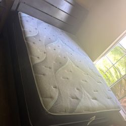 Bed Frame & Matress Queen size 