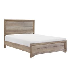URBAN MODERN NATURAL FINISH CAL OR EASTERN KING SIZE FRAME