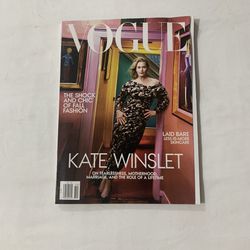 Vogue Kate Winslet “On Fearlessness, Motherhood, Marriage” Issue October 2023 Magazine 