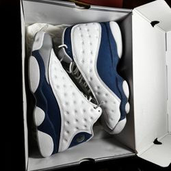 Jordan 13 Retro Blue And White
