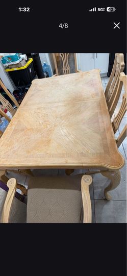 Wood table